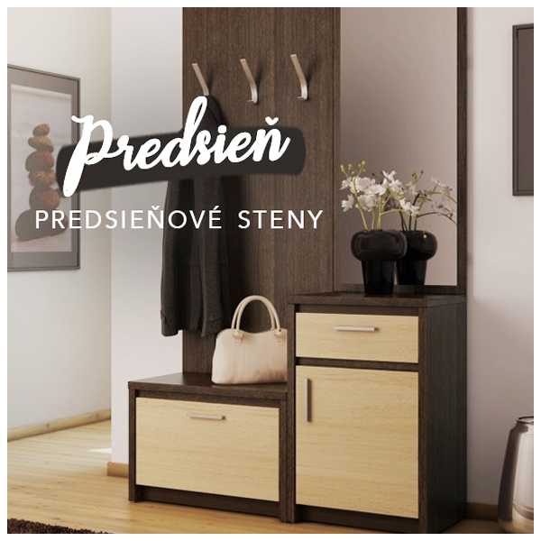 Praktický nábytok do predsiene