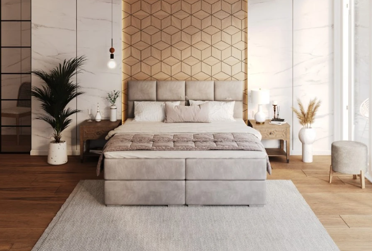 Manželská posteľ ADERITO Boxspring_2