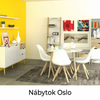 moderný nábytok Oslo v retro štýle