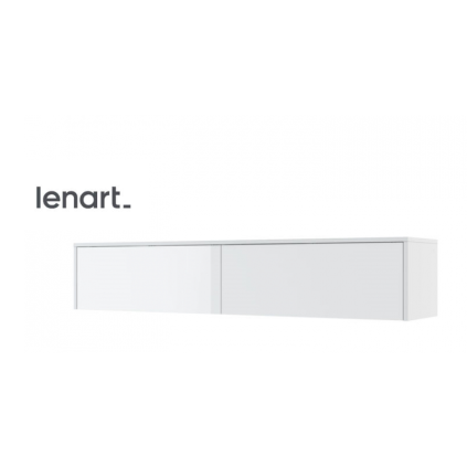 Výklopný nadstavec Lenart BED CONCEPT biely lesk