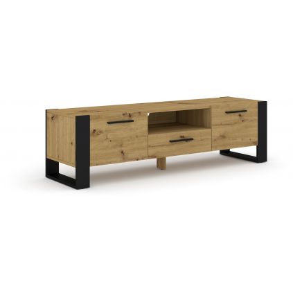 stylovy rtv stolik 160 dub artisan cierna