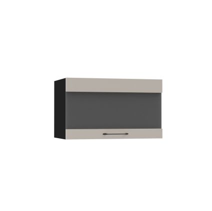 Kuchynská skrinka horná BONN W4B 60 LAM BLACK CASHMERE