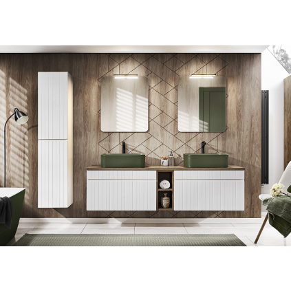 Kúpeľňový komplet ICONIC White 160 1