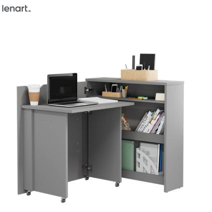 pisaci stol work concept slim siva