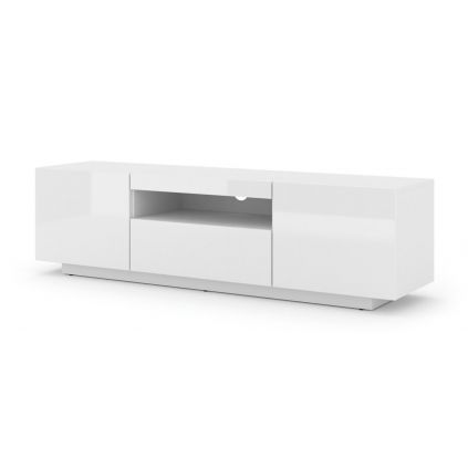 tv stolik aura 150 biely lesk