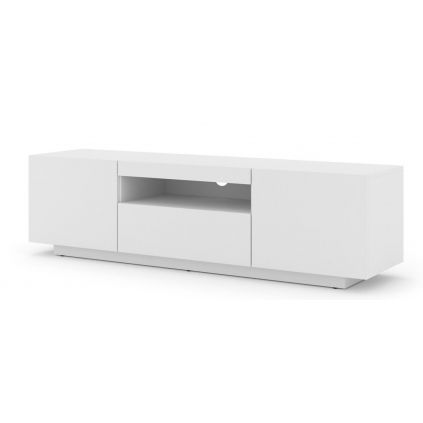 tv stolik aura 150 biely mat