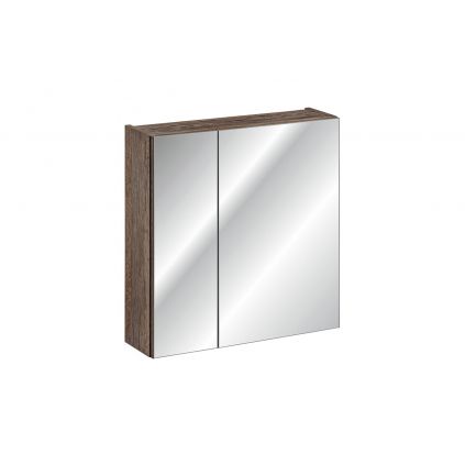 zrkadlova skrinka santa fe oak 84 60 zatvorena