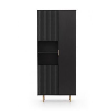 nubia vitrína nb05 čierna moderná