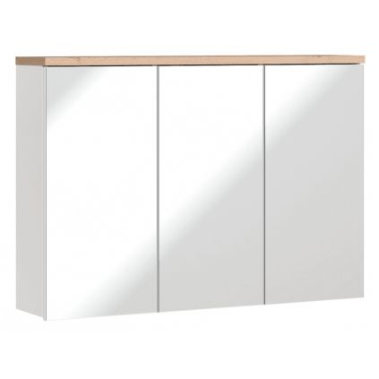zrkadlova skrinka bali white 845 siroka 100 cm