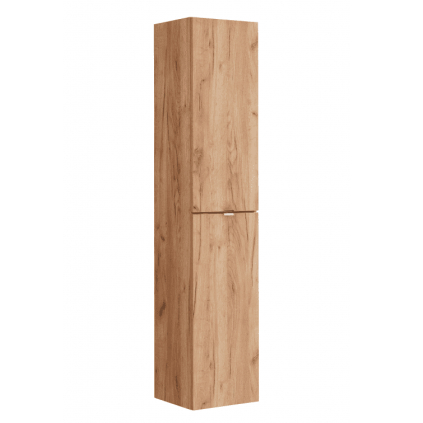 vysoká kúpeľňová skrinka capri oak 800 bočný pohľad
