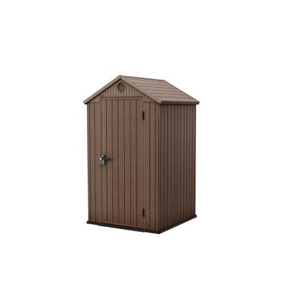prakticky zahradny domcek charles 4x4 hnedy