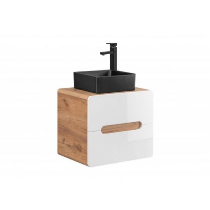 kupelnova skrinka s umyvadlom aruba white 828
