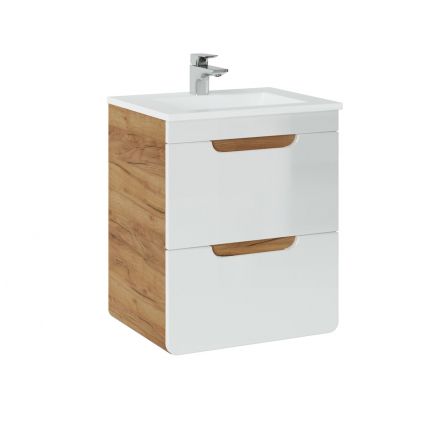 kupelnova skrinka s umyvadlom aruba white u50 1