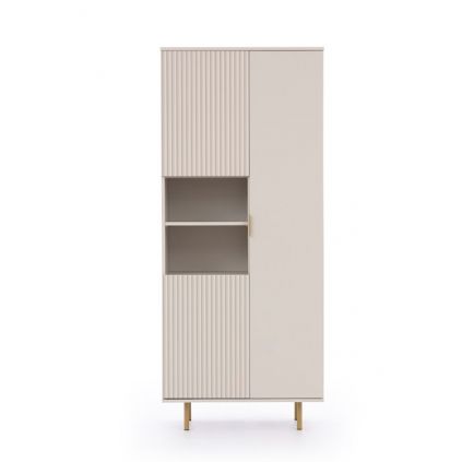 nubia vitrína nb05 cashmere moderná