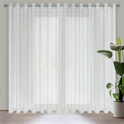 Záclona AIDEN K | biela 300 x 250 cm