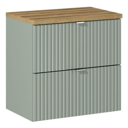 kupelnova skrinka s doskou line reed green d60 3