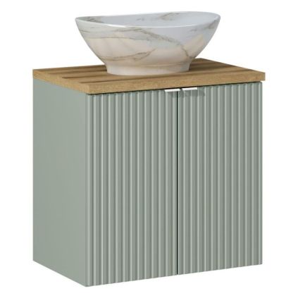 kupelnova skrinka s umyvadlom a doskou line reed green du60 4