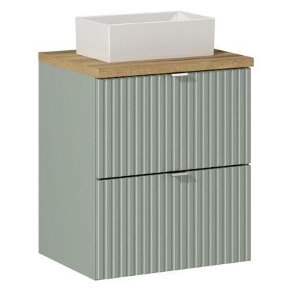 kupelnova skrinka s umyvadlom a doskou line reed green du 50 1