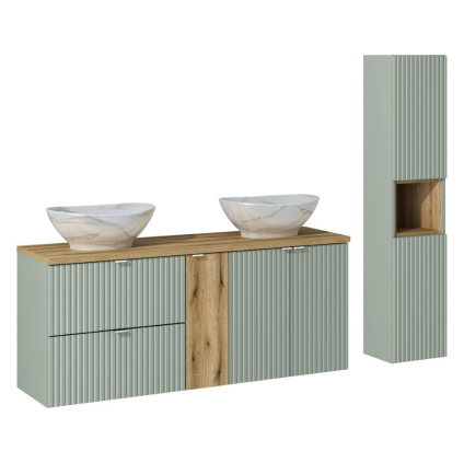 kupelnovy komplet LINE reed green 140 3
