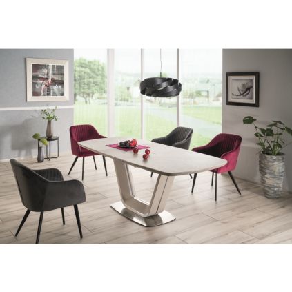 jedálenský stolík Armani Ceramic s možnosťou rozkladu