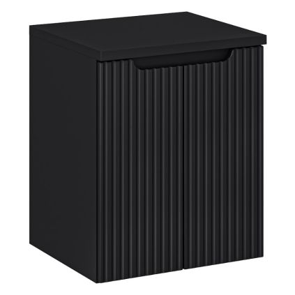 kupelnova skrinka doskou nova black D50 4