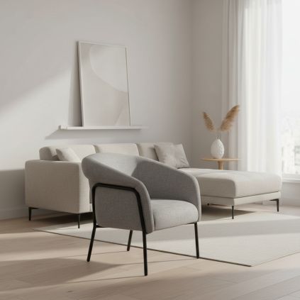 unikatne-sive-kreslo-clover-brego