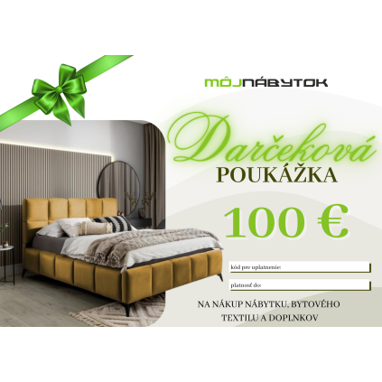 darčekova poukazka 100€