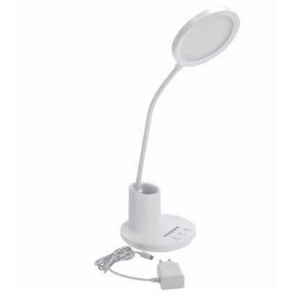 biela LED lampa s usb napájaním