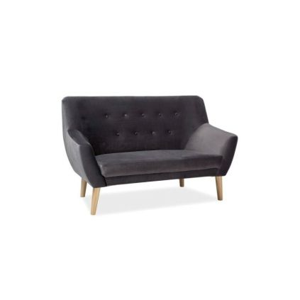 unikátna pohovka NORDIC 2 VELVET, v prevedení sivá