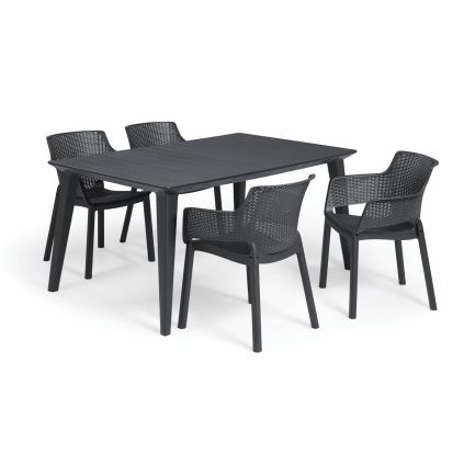 zahradny set Pearl grafit