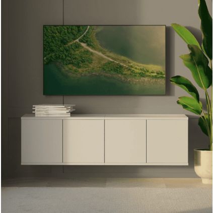 dizajnovy tv stolik bianco 140cm