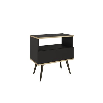 Bijou nocny stolik s54 cierna cierne nohy