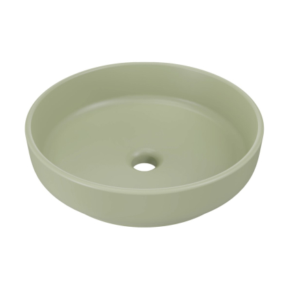 keramicke umyvadlo RIVER 1 E 6595 olivovy mat