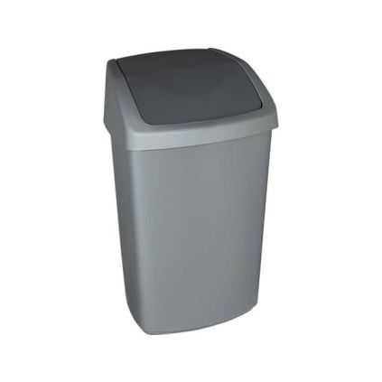 ODpadkový koš swing bin sivý 50l