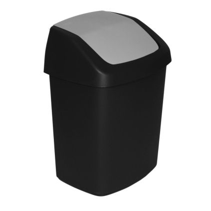 Odpadkový kôš Swing bin 15 l čierna