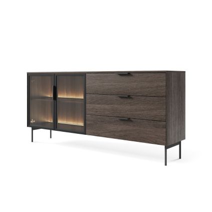 NAIRE dub dunin komoda 181 2D3S tmava