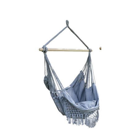 Záhradná závesná sieť  BOHO siva