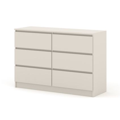 moderna komoda maja 6 zasuvkova cashmere
