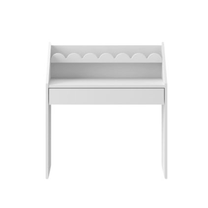 detsky pisaci stolik book case biely