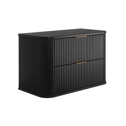 kupelnova skrinka elegance black 80 cm