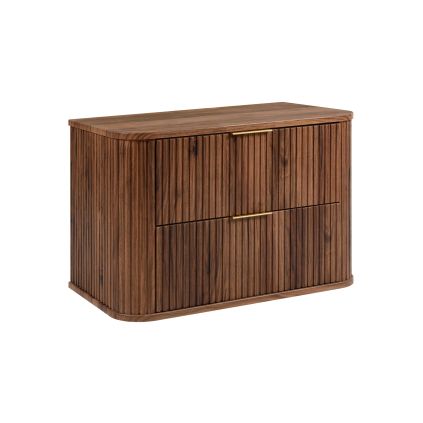 moderna skrinka do kupelne ellegance orech 80 cm zlate uchytky