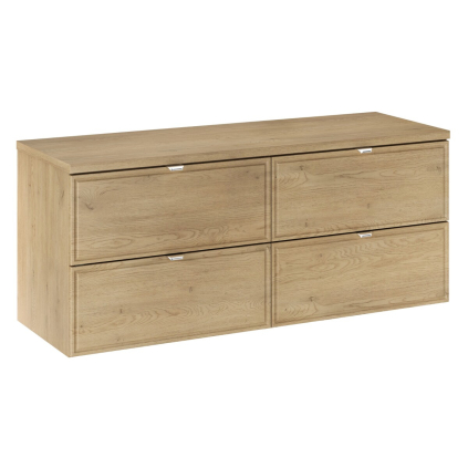 Kúpeľňová skrinka s doskou TERRA CREMONA 120 cm