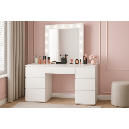 PHO2305 toaletny stolik biela