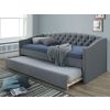 Pohovka s prísteľkou ALESSIA v peknom sivom dizajne