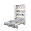 Sklápacia posteľ BED CONCEPT BC-02p | biely lesk 120 x 200 cm BC2B3