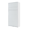 Biela sklápacia posteľ BED CONCEPT BC-03 | 90 x 200 cm