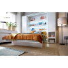 Biela lesklá sklápacia posteľ BED CONCEPT BC-03 | 90 x 200 cm