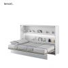 Sklápacia posteľ BED CONCEPT BC-05 | 120 x 200 cm biela