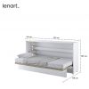 Rozmery sklápacej postele BED CONCEPT BC-06 | 90 x 200 cm biela