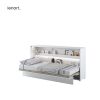 Sklápacia posteľ Lenart BED CONCEPT BC 06p biely lesk 90 x 200 cm